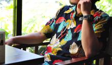 Kona Bay アロハシャツ【モンステラ】 Sサイズ