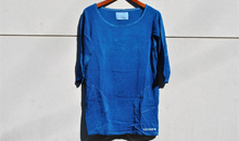 Heizoose Aloha + Supply オリジナル藍染七分袖Tシャツ