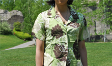 IOLANI　アロハシャツ　XSサイズ