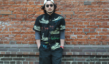 heizoose Aloha + Supplyオリジナルアロハシャツ 黒